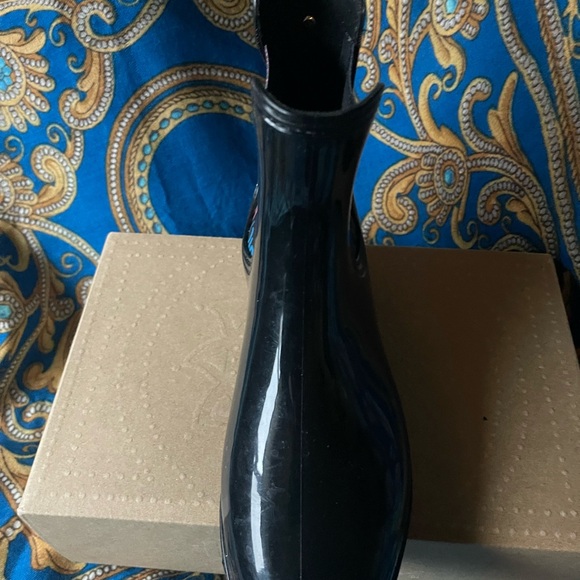 NWT JUICY COUTURE colorful design rain boots no box . soft insole .mom 💕size9 - Picture 5 of 7